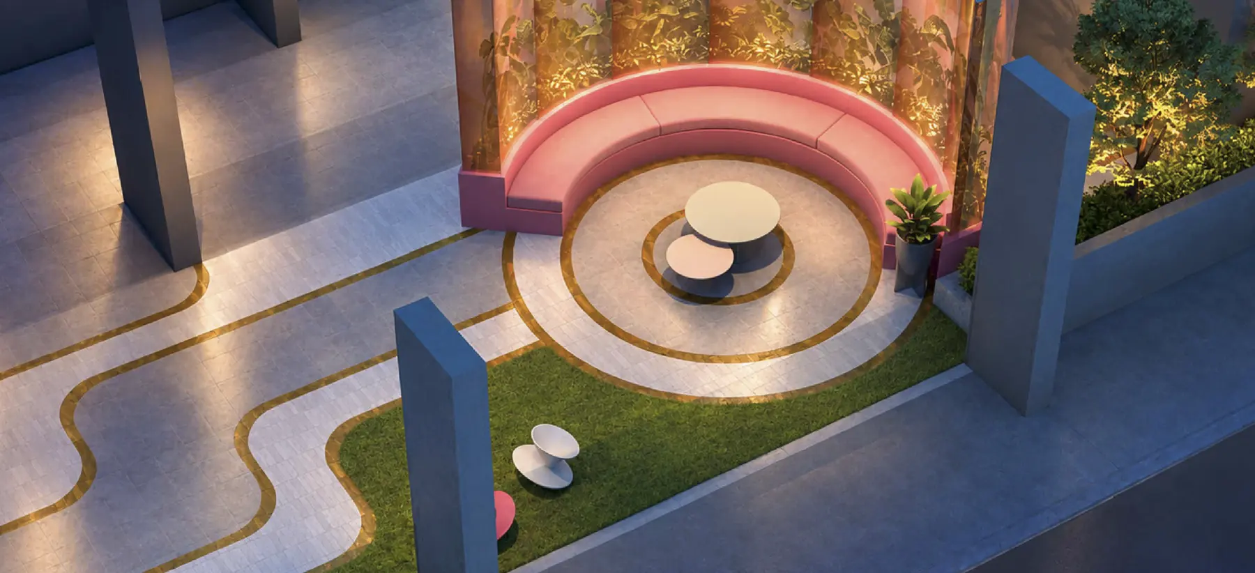 Garden Lounge artist impression