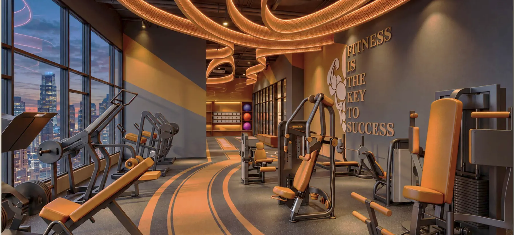 Gymnasium artist impression